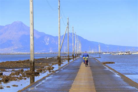 ながべたかいしょうろ|長部田海床路（海中道路）